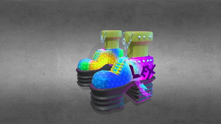 Punk Jump 3D Model