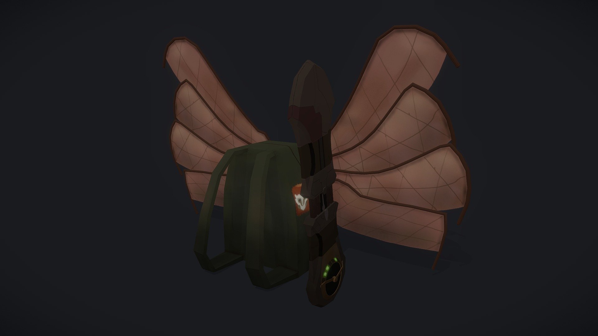 Ekko Backpack 3D model by Trikout [0ab8258] Sketchfab