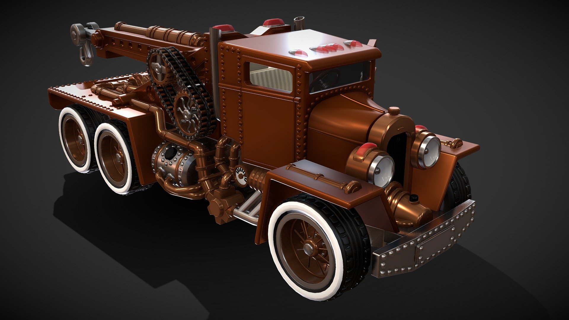 ホットウィール　STEAM PUNK TRUCK The RLC Steam Punk Truck. A wonderful addition to the