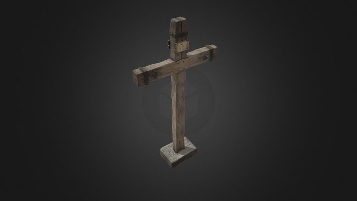 Wooden Corss – Kostenloses 3D-Modell STL