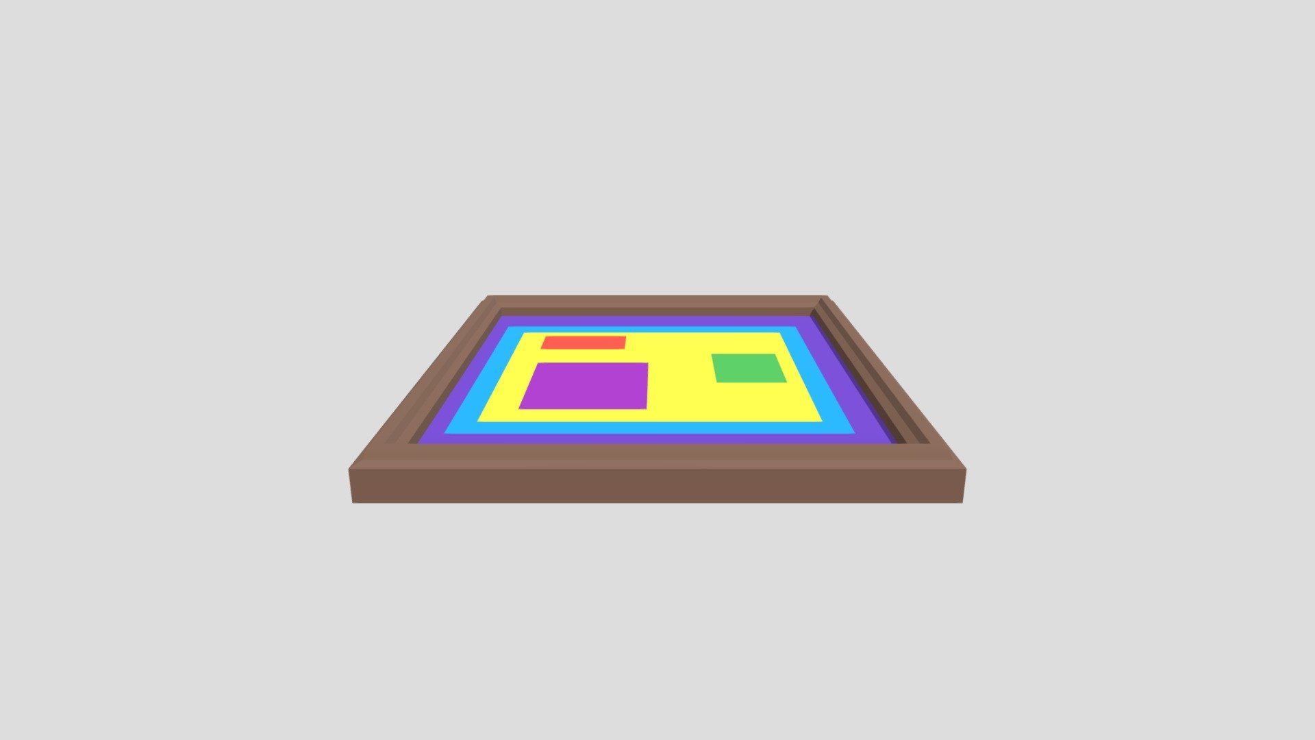 Wall painting from Poly by Google