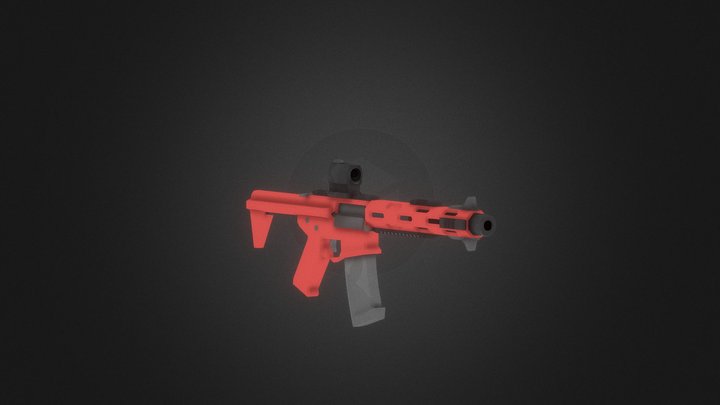 HoneyBadger 3D Model