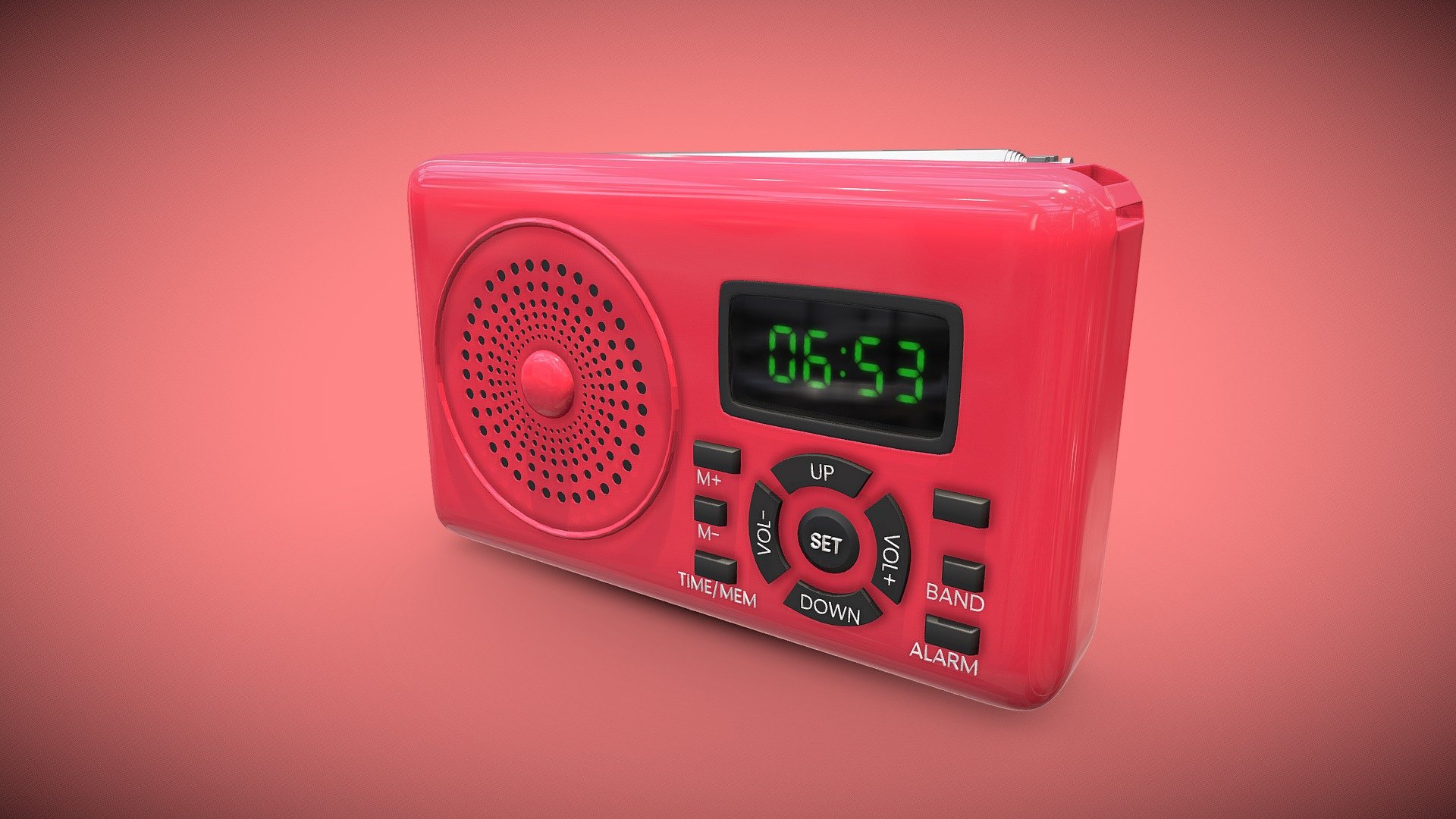 Basic Portable Radio - Buy Royalty Free 3D model by Raj prajapat ...