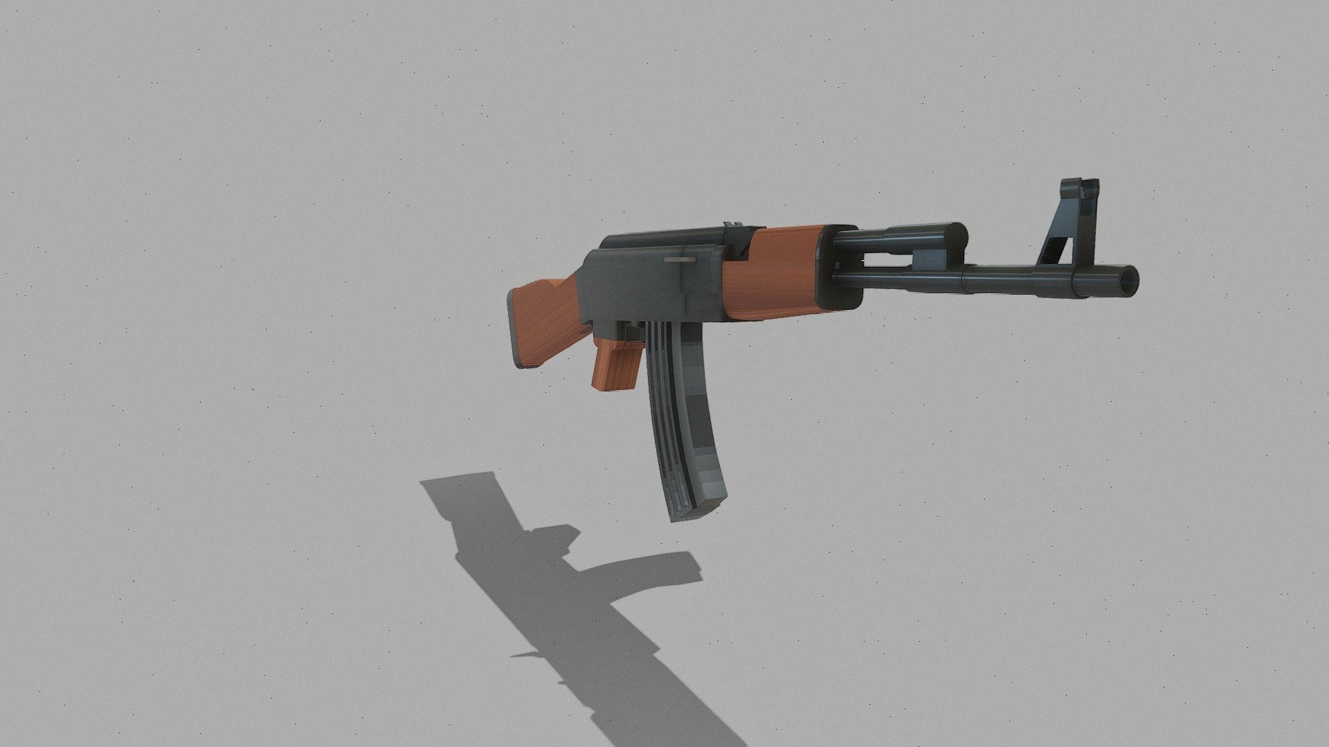 AK-47 - Download Free 3D model by minehffd [0abcf1e] - Sketchfab