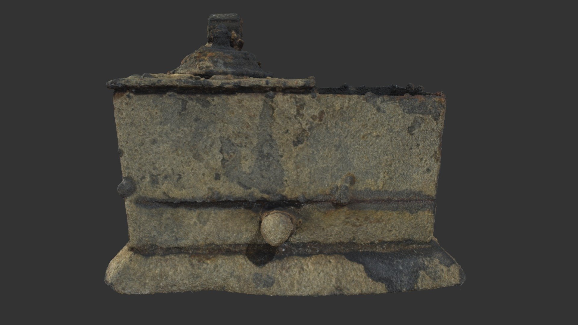RK18 A00216 Pewter writing box