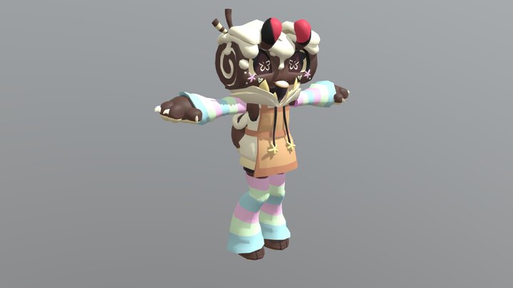 Stylized Cosmo (OG) – Gratis 3D-model STL
