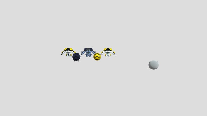 Cannonbolt And Ultimate Cannonbolt 3D Model