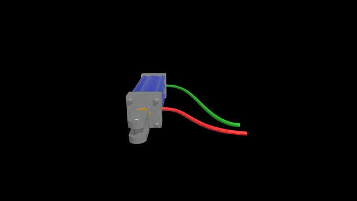 Hydraulic Cylinder – Free 3D Model STL