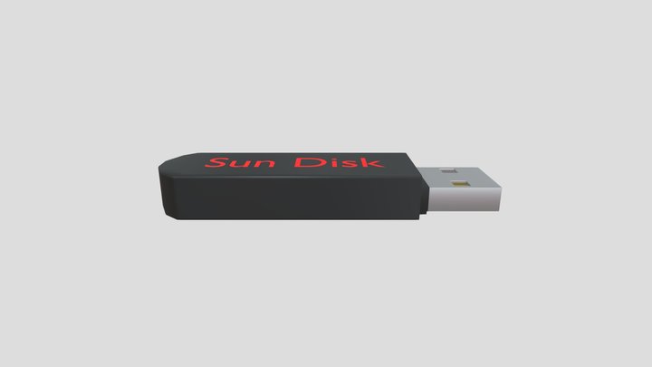 Pendrive/Flashdrive – Gratis 3D-model STL