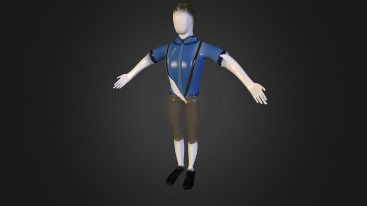 Personaunfolded Nv3tay 3D Model