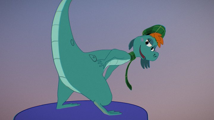 Nessie Butt 3D Model