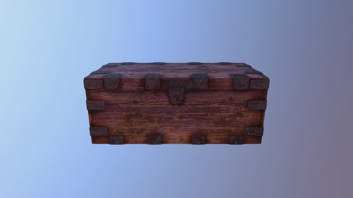 Old Chest 3D Model