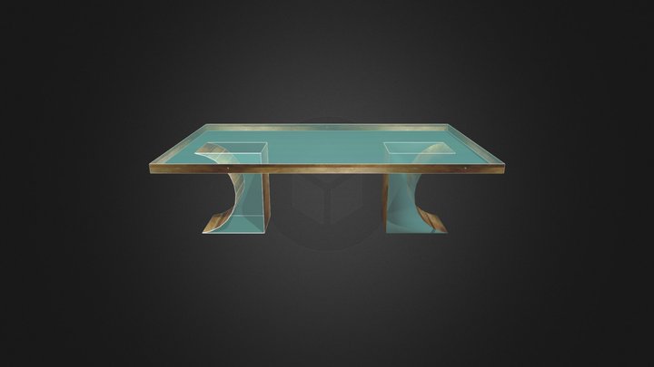 GLASS TABLE – Kostenloses 3D-Modell STL