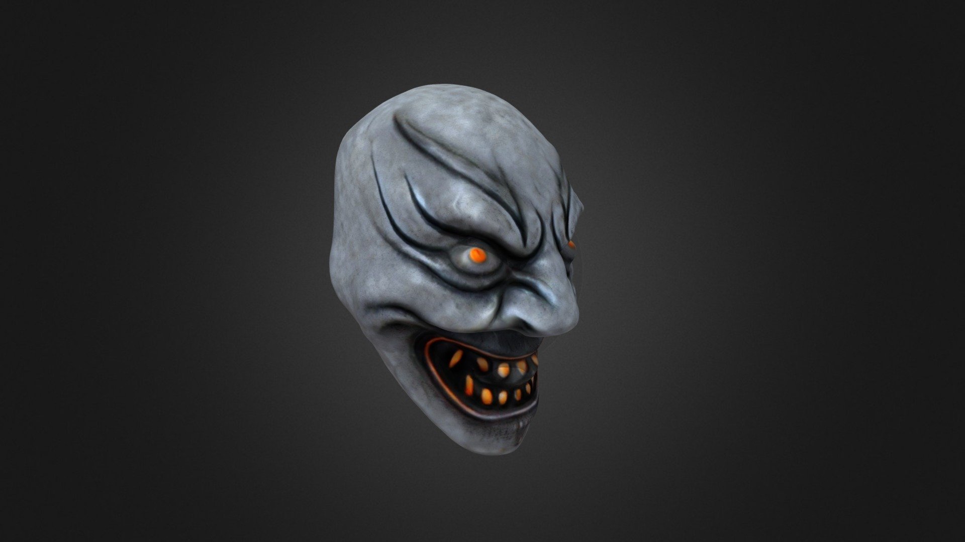 scary mask - Download Free 3D model by vicente betoret ferrero ...