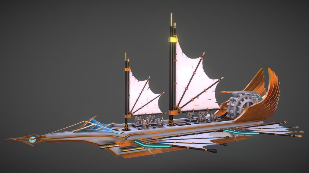 Steampunk Ship concept