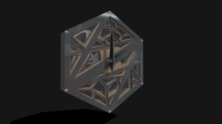 Wallclock 3D Model