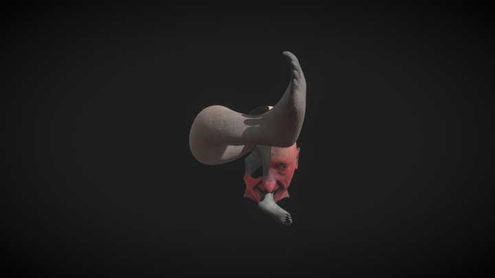 OldManAndTheLeg 3D Model