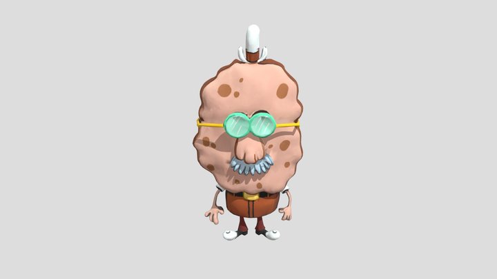 SpongeBob’s dad 3D Model