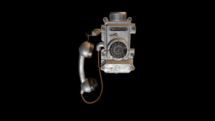Mine Phone TA-200 3D Model