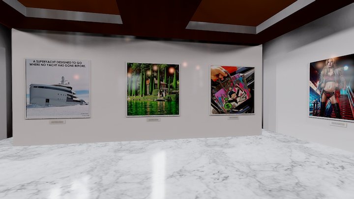 Instamuseum for @dosonluxurylife 3D Model