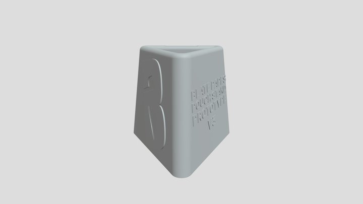 Blate Papes Pouch Stand Prototype Version: 3