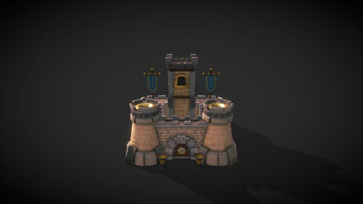 The Warchief's Castle 3D Model