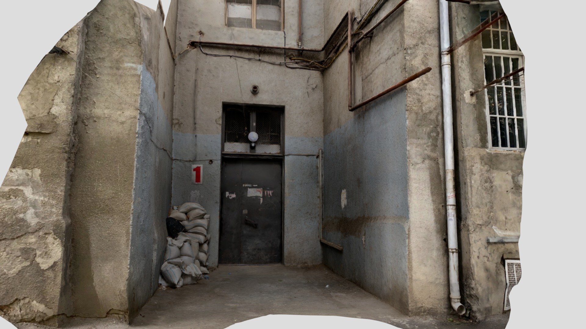 Old Soviet entrance