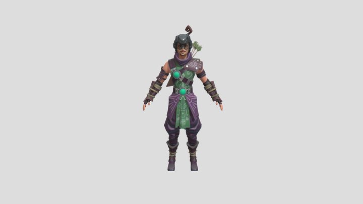 Super human hyperealistic (already rigged)) 3D Model