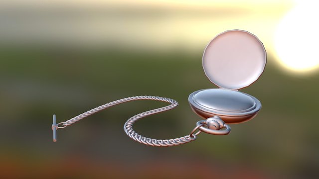 Pocket Watch 3D Model