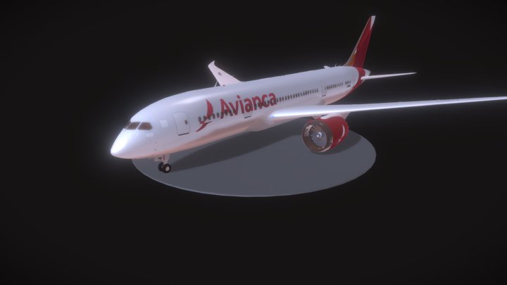 787 3D Model