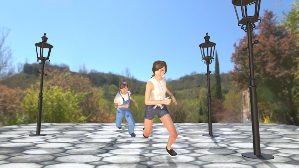 run - 3D model by reizibarrientos [0ac8c59] - Sketchfab