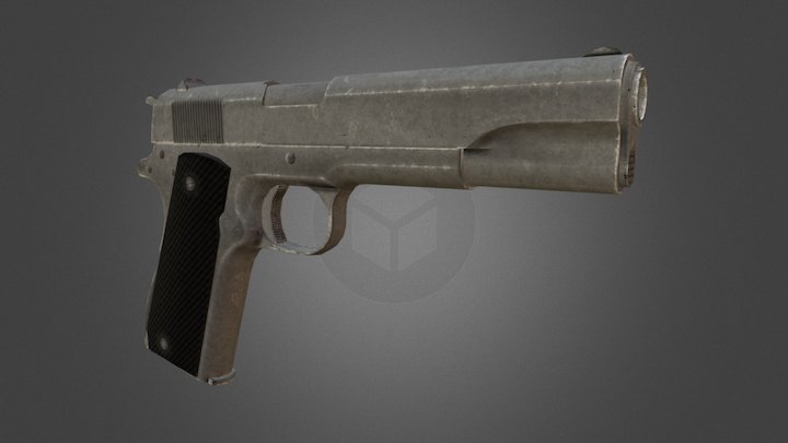 Colt 1911 3D Model