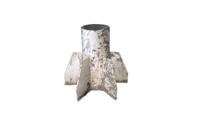 Lamppost Stand 3D Model