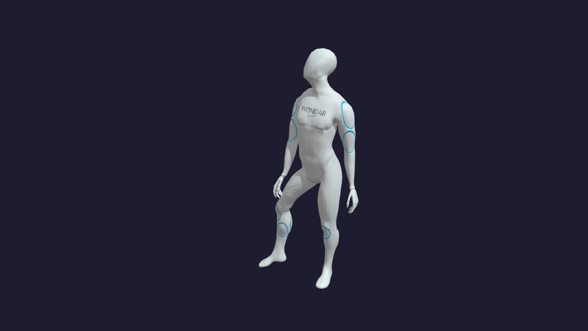 Posing 8 — Sketchfab embed 3D viewer