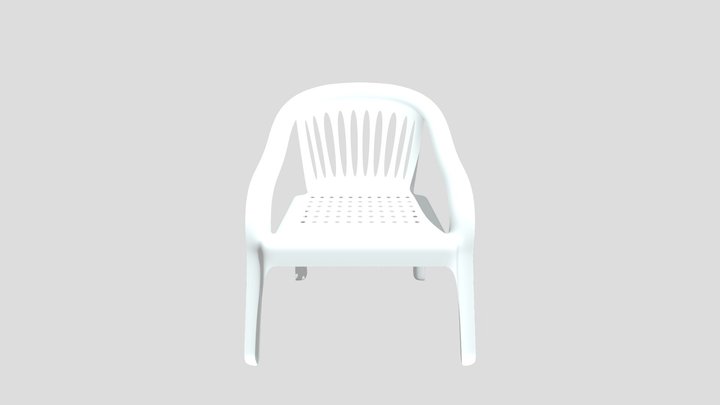 Plastic Chair 3D Model