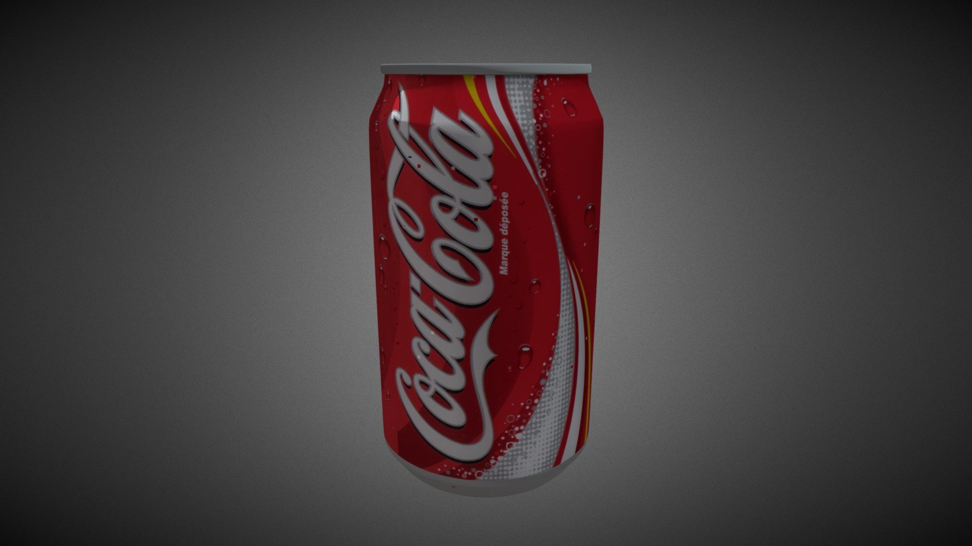 Coca Cola can 3d model