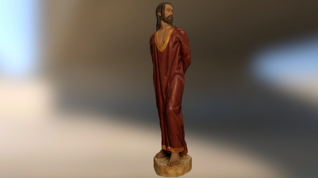 Cristo 2. La Negación de San Pedro 3D Model