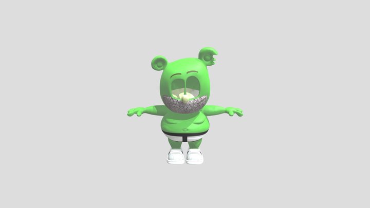 Gummibar Yummy Gummy Search For Santa 3D Model