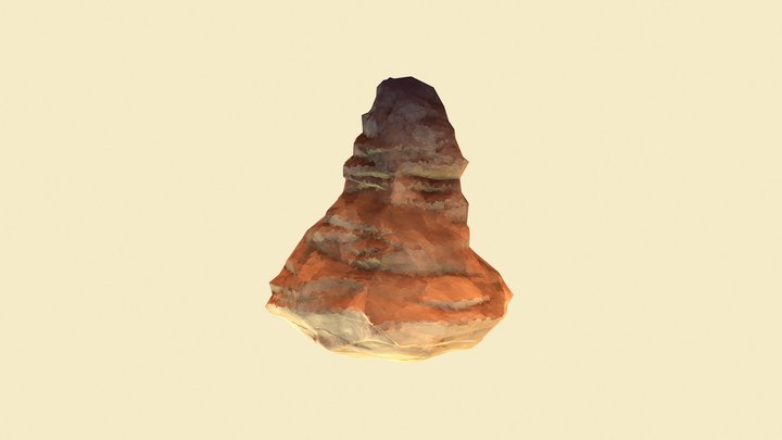 Stilyzed Game Ready Desert Rock 5 3D Model