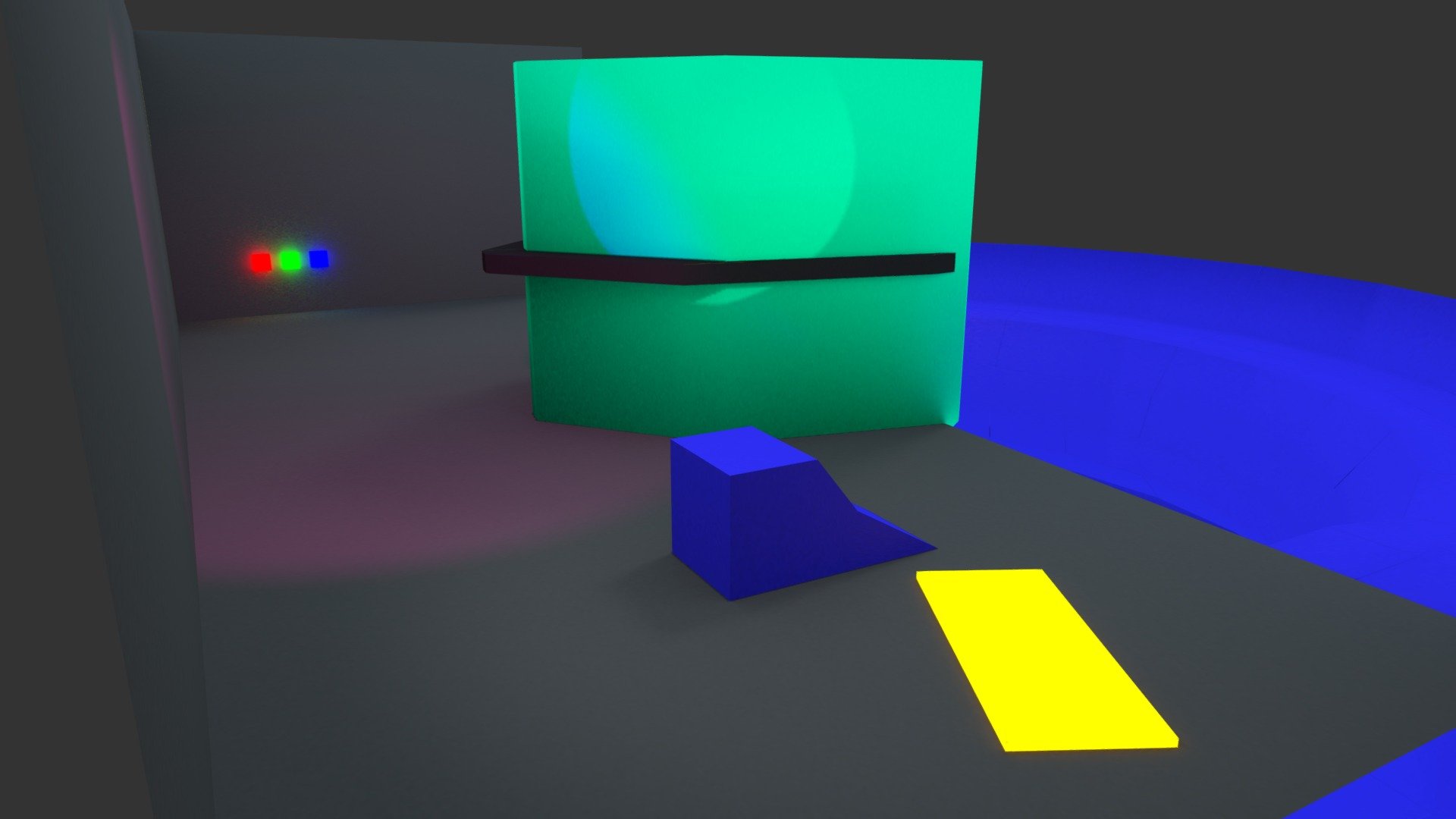 Lightmap baking test. 3D model by matojeje [0acf0fa] Sketchfab