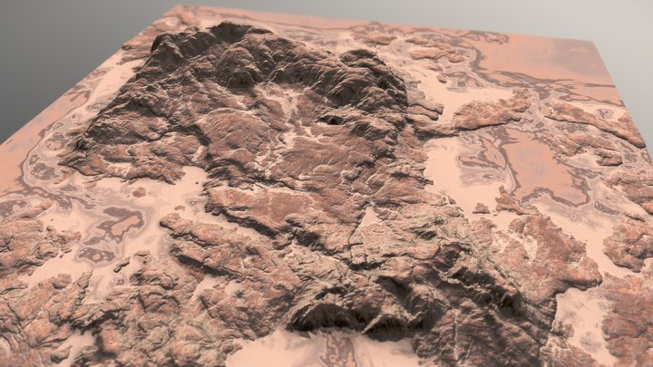 Sand Rock Pack 02 3D Model