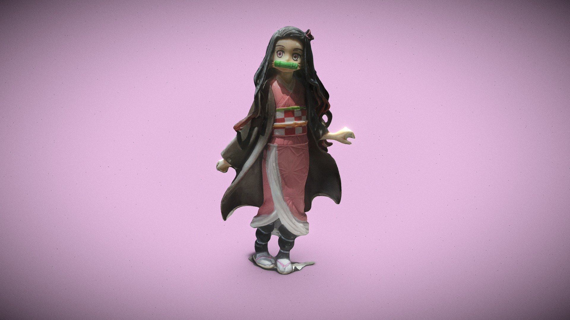 Kamado Nezuko D Model By Syyeon D D Sketchfab My Xxx Hot Girl