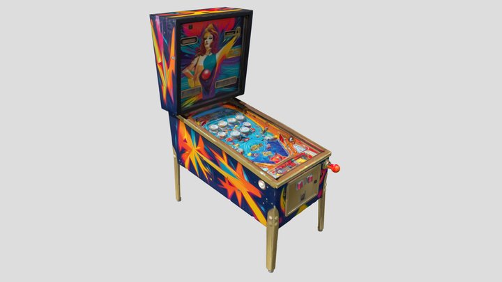 1980 Pinball – Modelo 3D gratuito STL