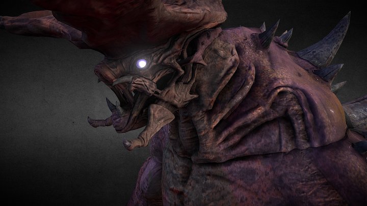Monster Goliath 01 3D Model