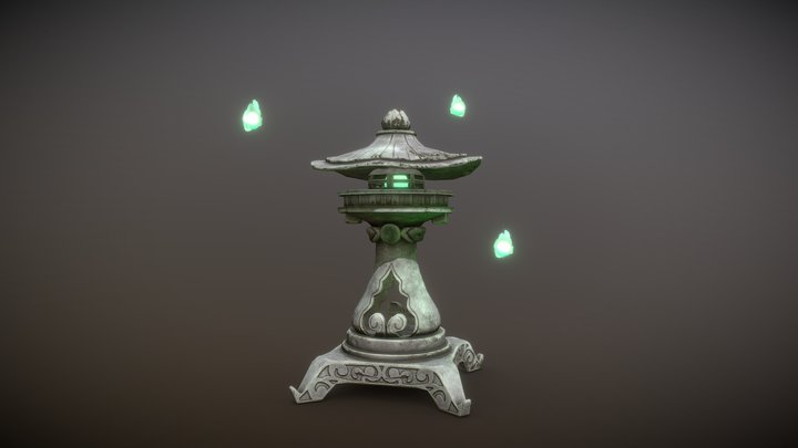 Eternal Flame 3D Model