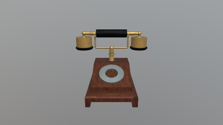Victorian Telephone 3D Model