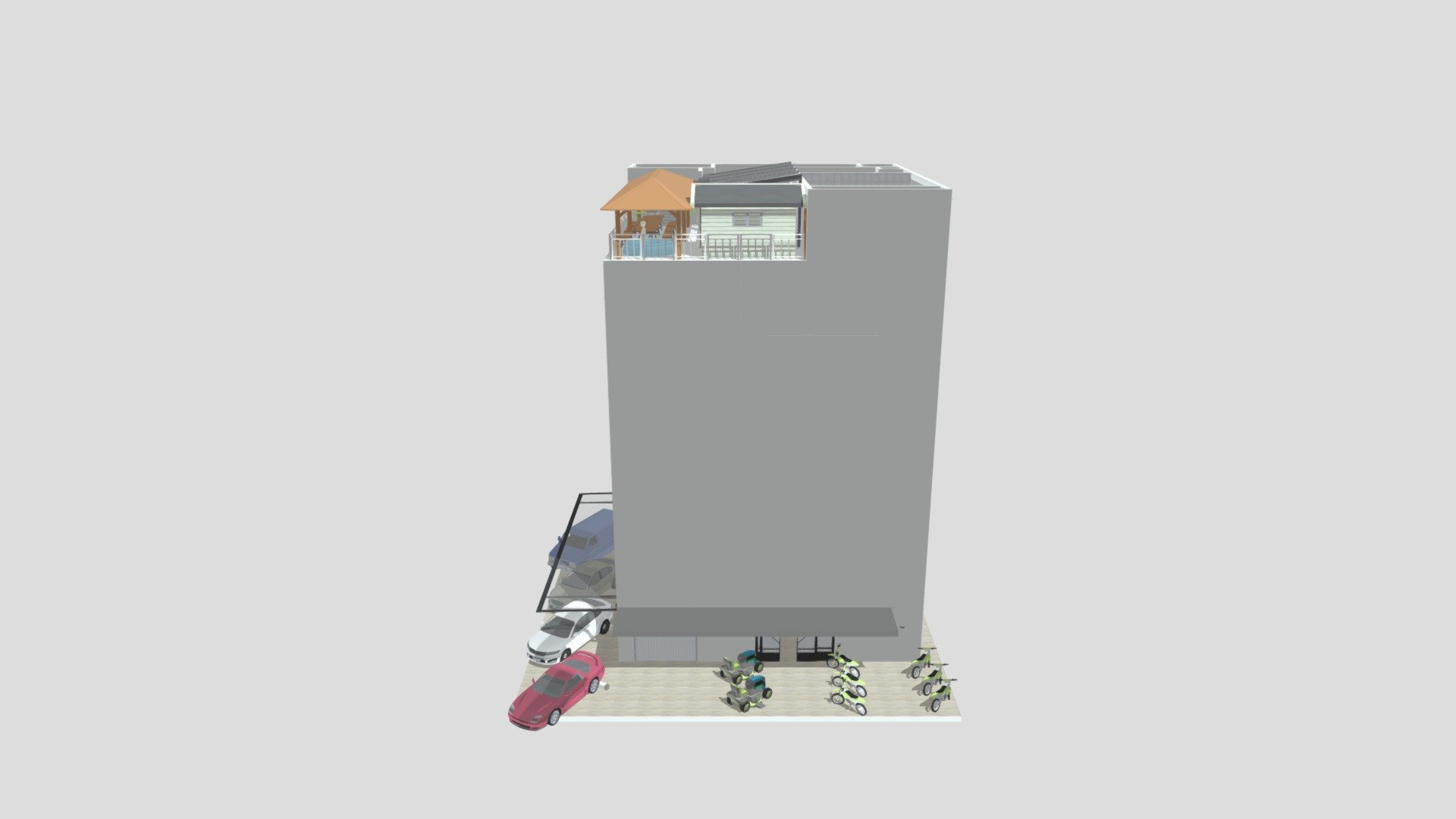 ７階建てビューノNS7 by淳平