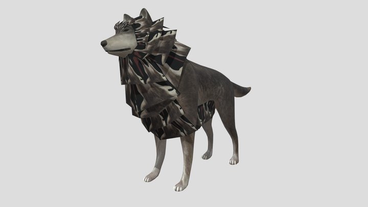 33 wolf 3D Model