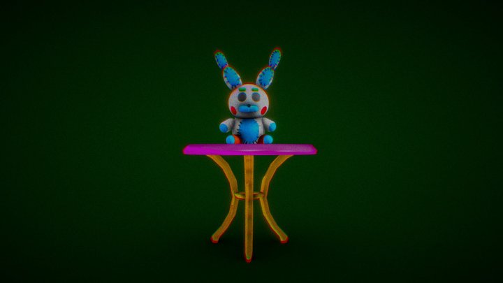 Adrian Plushie 3D Model