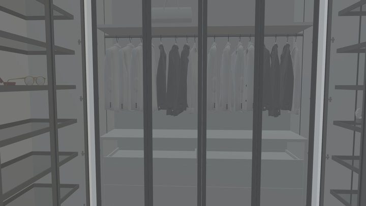 Dressroom Centaro 3D Model